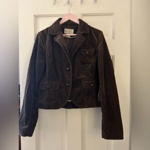 Ralph Lauren Polo Jeans Dark Brown Corduroy Blazer Jacket XL